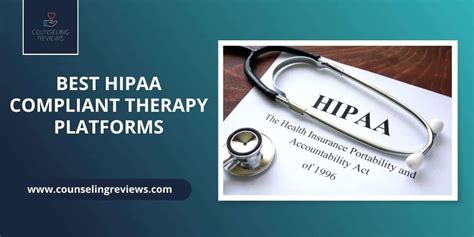 hipaa compliant video therapy platforms