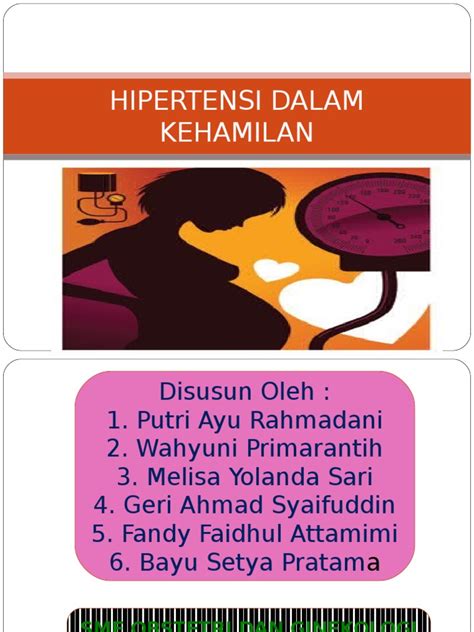 HIPERTENSI DALAM KEHAMILAN