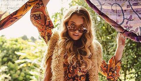 Hippie Winter Outfits Bohemian 70S