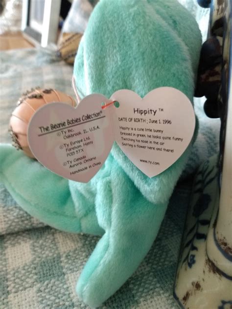 hippity beanie baby tag