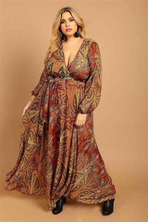 hippy plus size clothing style