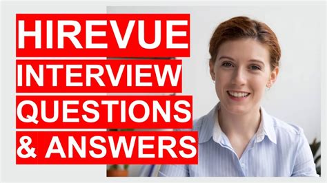hirevue questions and answers