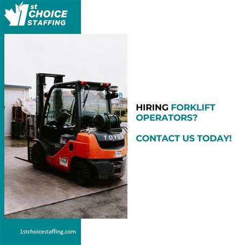 hiring forklift operators