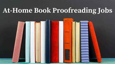 hiring proofreaders for books