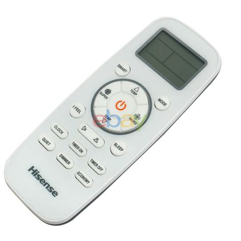 How To Use Hisense Air Conditioner Remote Control?