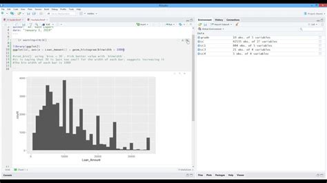 Histogram Bin Width In R