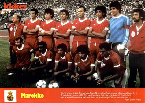 histoire du football au maroc