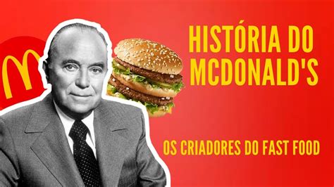 História do McDonald's Estudo de caso McDonald's YouTube