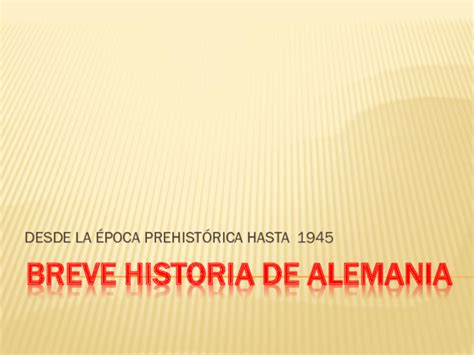 historia de alemania pdf