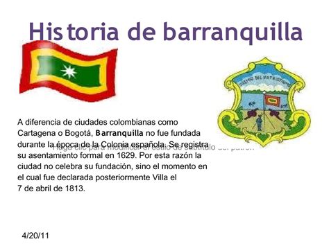 historia de barranquilla resumen