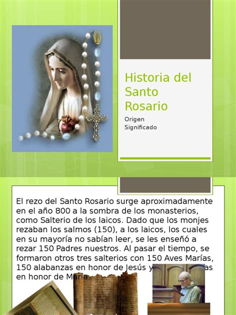 historia del santo rosario pdf