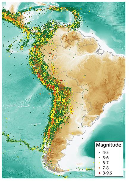 historical earthquakes in south america