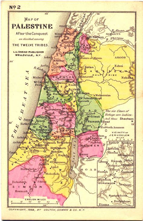 historical map of israel and palestine