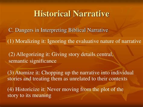 historical narrative