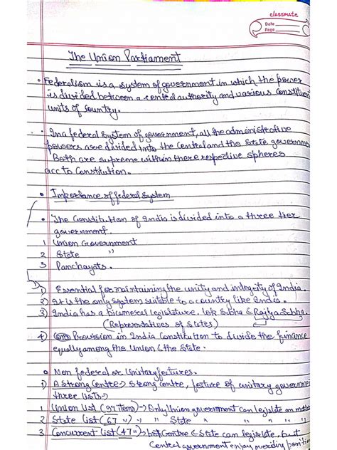 history icse class 10 notes