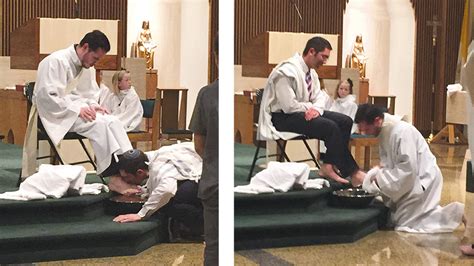 history of jewish foot washing