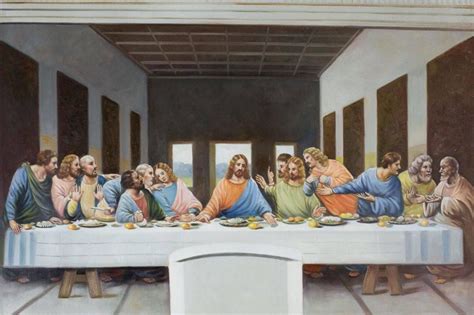 history of the last supper painting