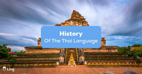 history of the thai language