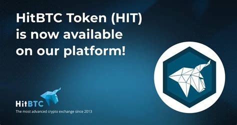 HitBTC Token: A Comprehensive Explanation of the Native Cryptocurrency of the HitBTC Exchange
