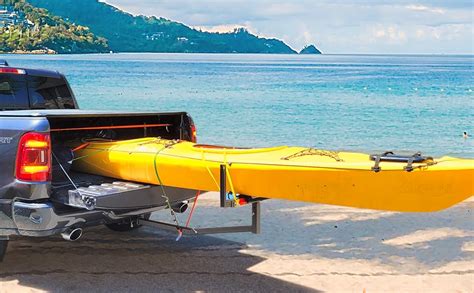 2" Pick up Bed Hitch Extender Adjustable Rack for Ladder, Rack, Canoe