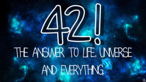 hitchhiker's guide 42 explained