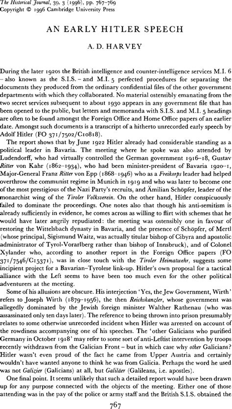 hitler speech in german words