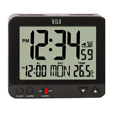 Hito Radio Controlled Projection Clock Instructions