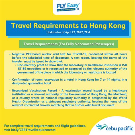hk travel requirements
