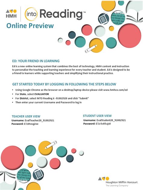 hmh into reading login