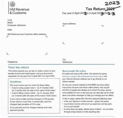 hmrc quarterly tax returns