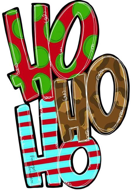 Ho Ho Ho Printable Template