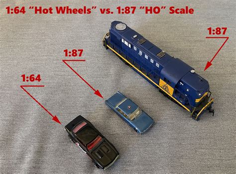 Ho Train Car Size