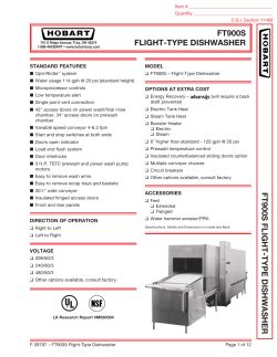 Hobart Ft900 Service Manual