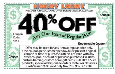Hobby Lobby 50 Off Coupon: A Guide For 2021 And Beyond