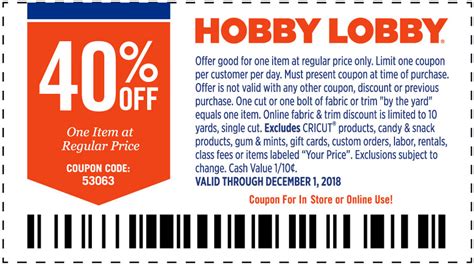 Hobby Lobby Coupon March 2023: Get The Best Deals In Town