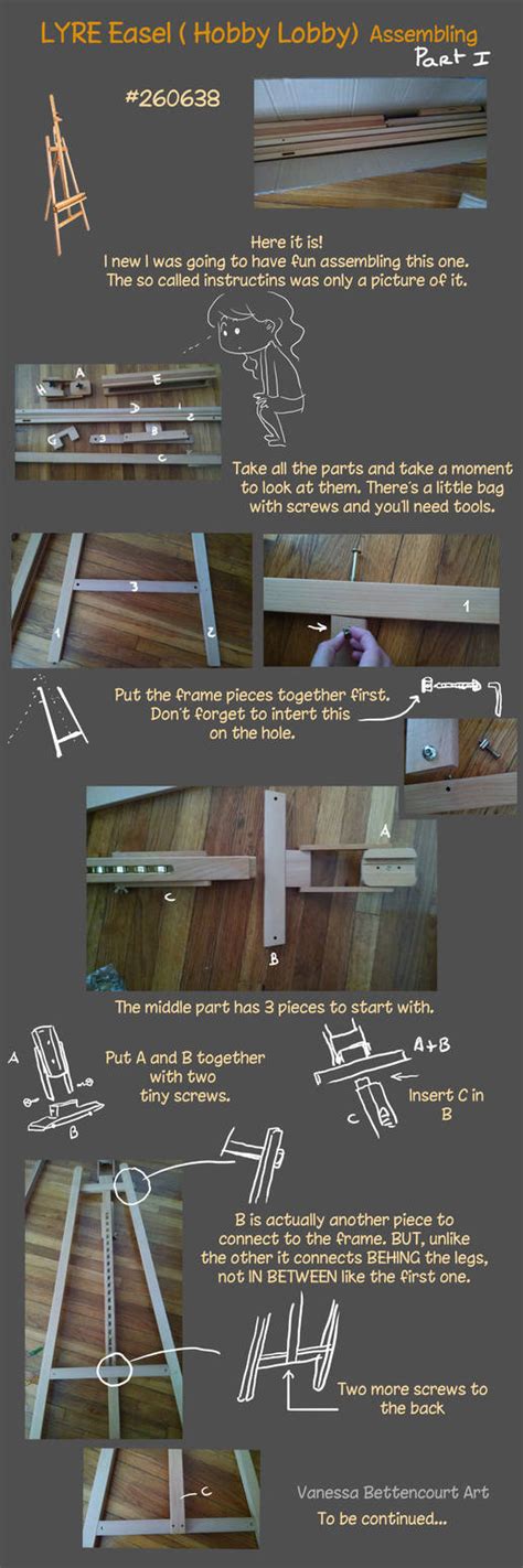 Hobby Lobby Easel Instructions