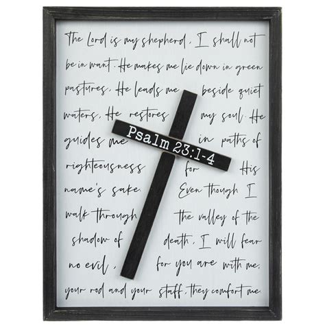 Hobby Lobby Wall Scripture