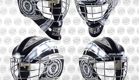 Hockey Goalie in Silhouette - Car Stickers and Decals