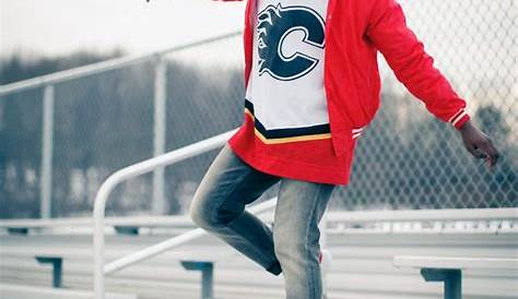 Hockey Jersey Outfit Mens