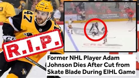 hockey player dies