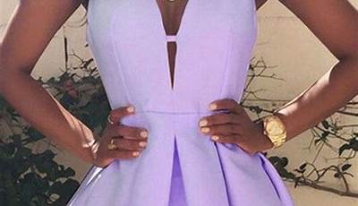 Hoco Dress Purple