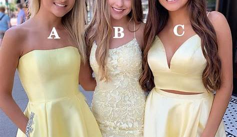 Hoco Dresses Light Yellow Favourite Things Dress Pastel In 2021 Mini Dress
