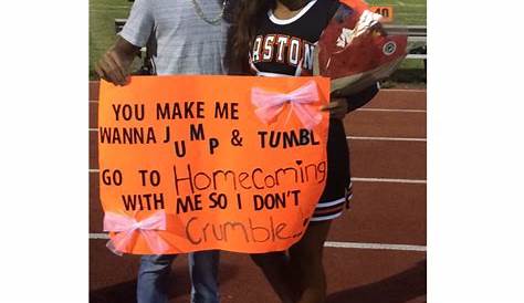 Hoco Proposal Ideas For Cheerleaders LILO AND STITCH Cute s Cute Prom