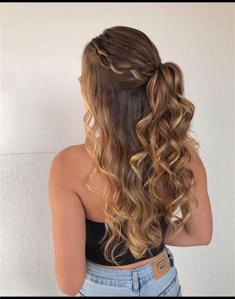 hoco hair