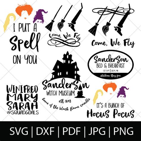 Hocus Pocus Silhouette Svg Free 2157+ DXF Include Free SVG Backgrounds