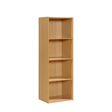 hodedah 4 shelf bookcase