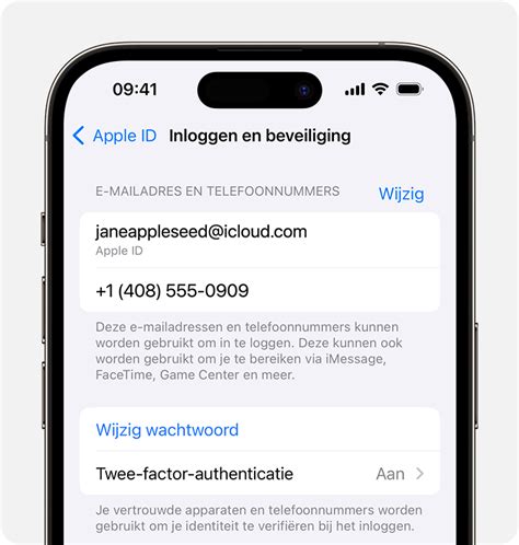 hoe apple id wijzigen