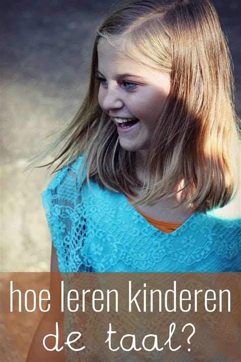 hoe kinderen taal leren