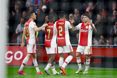 hoe laat ajax vandaag