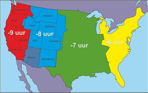 hoe laat is het in america